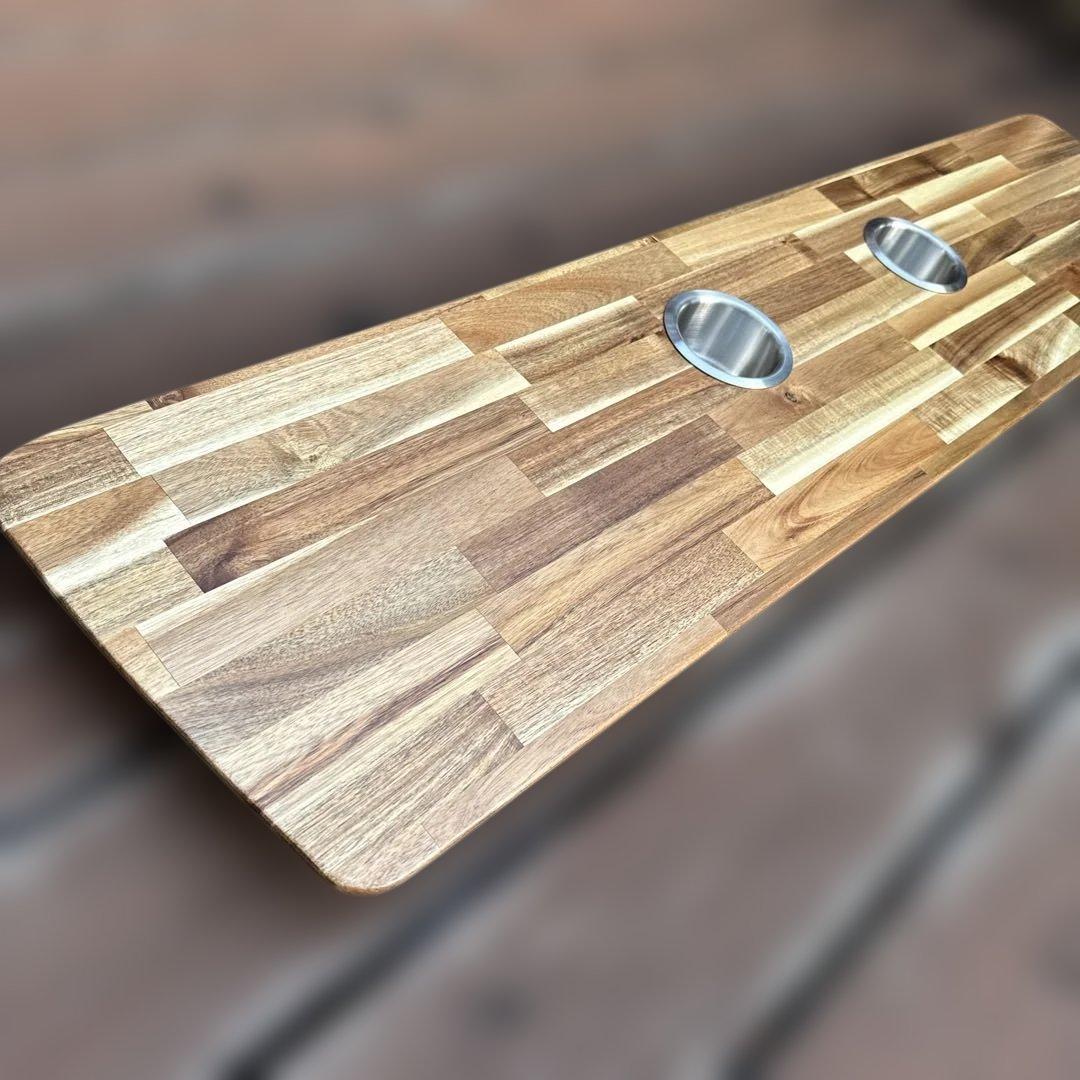 ハイエース　セカンドテーブル　送料込み　ドリンクホルダー