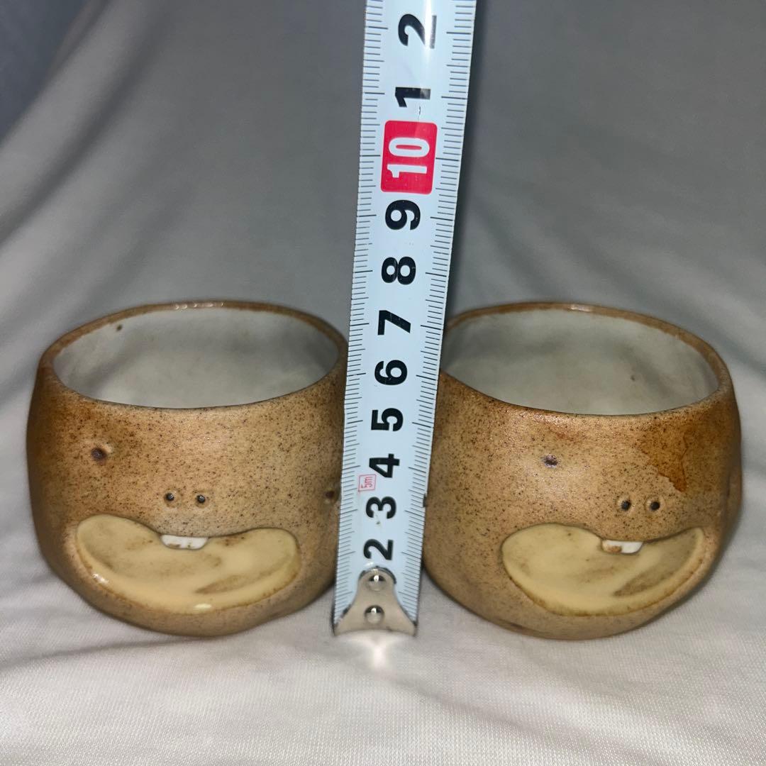 ポテトくん　急須　湯呑　3点セット　加藤工芸　レトロ