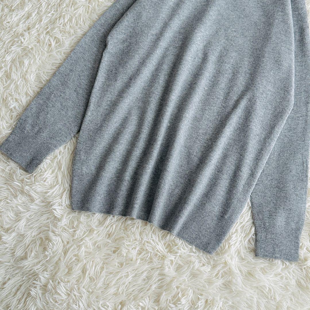 【極美品】ドゥーズィエムクラス　CAPRIクルーネックプルオーバー　グレー