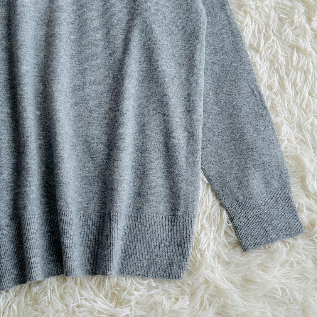 【極美品】ドゥーズィエムクラス　CAPRIクルーネックプルオーバー　グレー