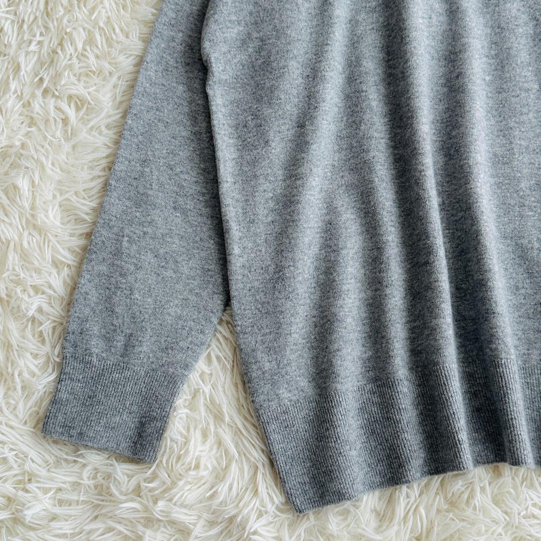 【極美品】ドゥーズィエムクラス　CAPRIクルーネックプルオーバー　グレー