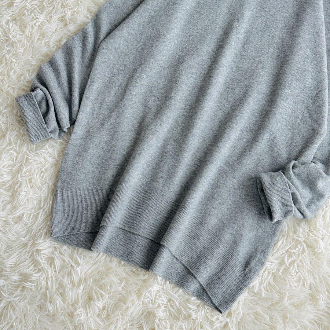 【極美品】ドゥーズィエムクラス　CAPRIクルーネックプルオーバー　グレー