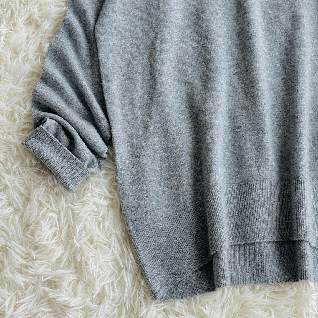 【極美品】ドゥーズィエムクラス　CAPRIクルーネックプルオーバー　グレー