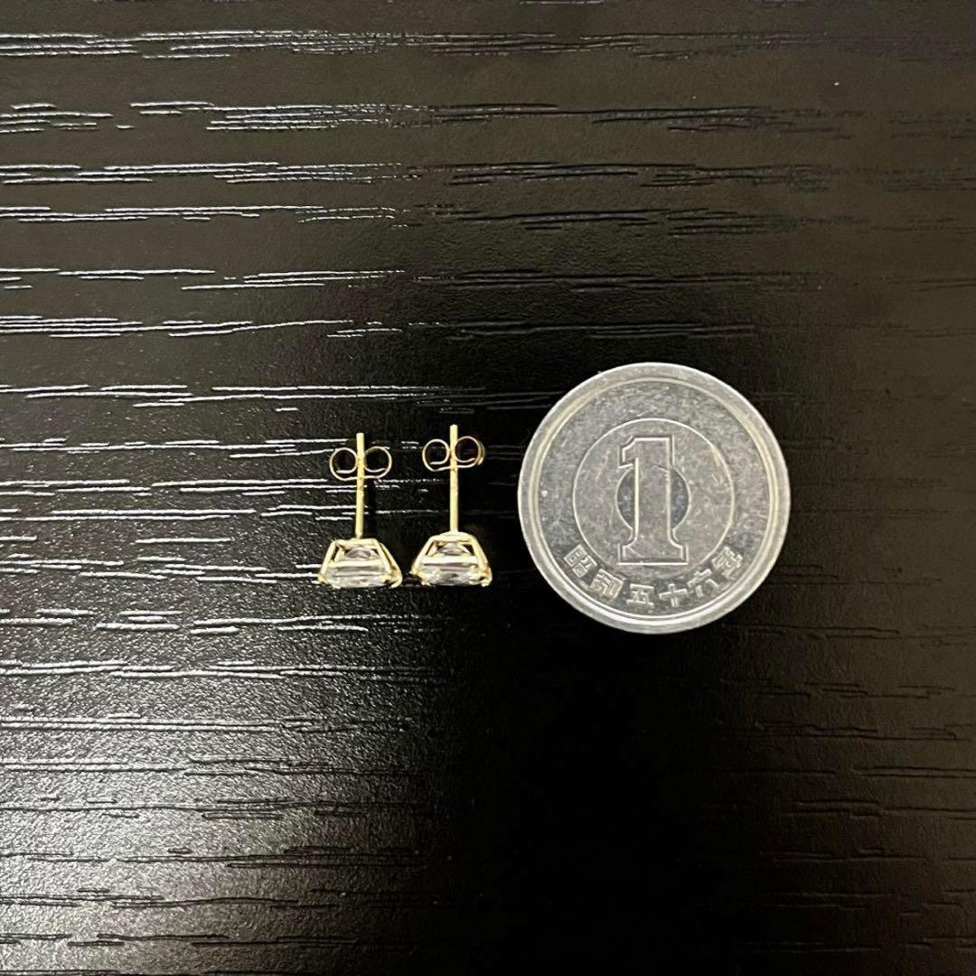 AVALANCHE(アバランチ) 14Kイエローゴールド ピアス スクエア5mm