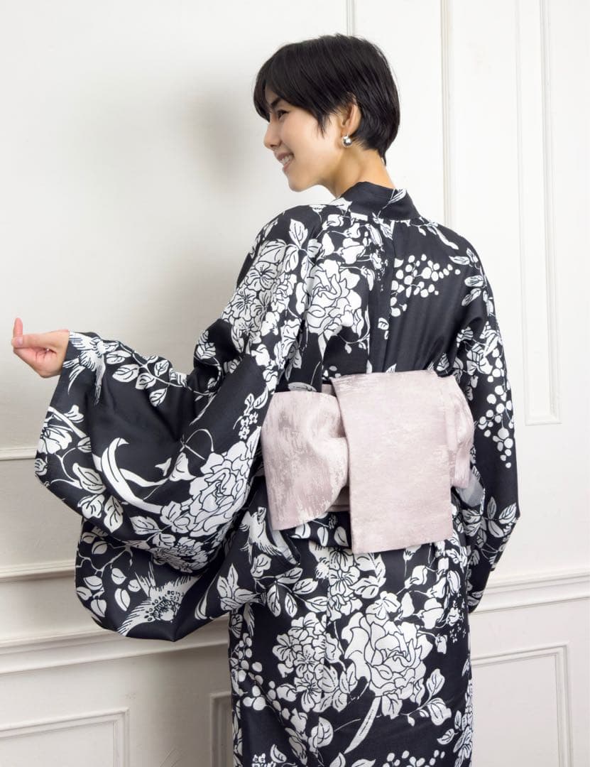 新作♡元鈴木さん 2Wayセパレート浴衣 S〜M 黒 CINEMATIQ ワンピ