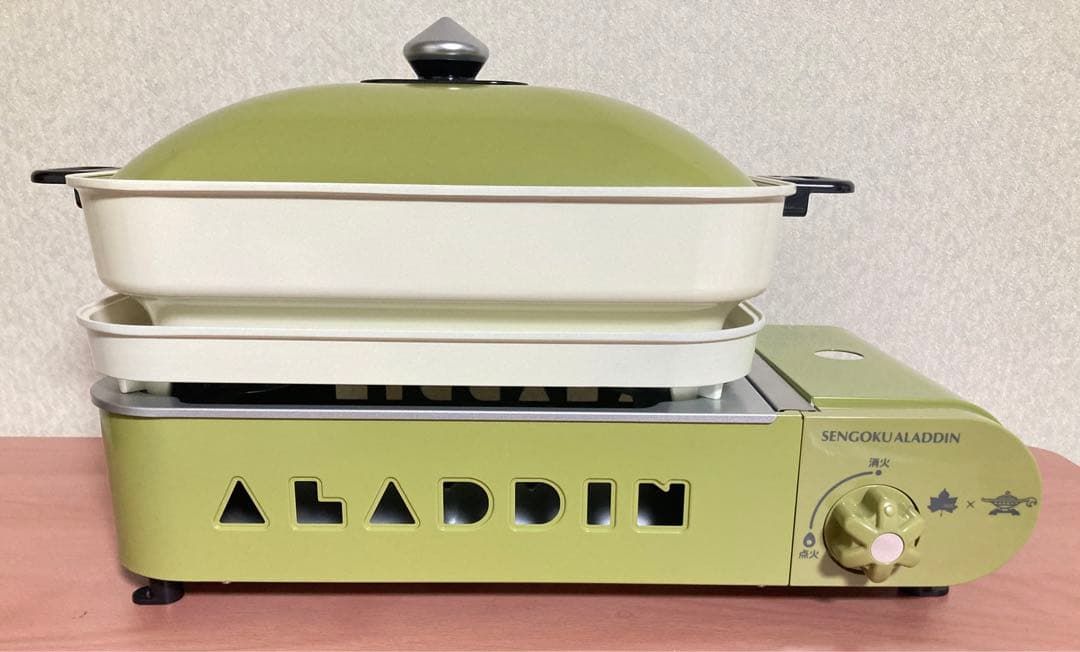 新品 ロゴス LOGOS x SENGOKU ALADDIN ホットプレート