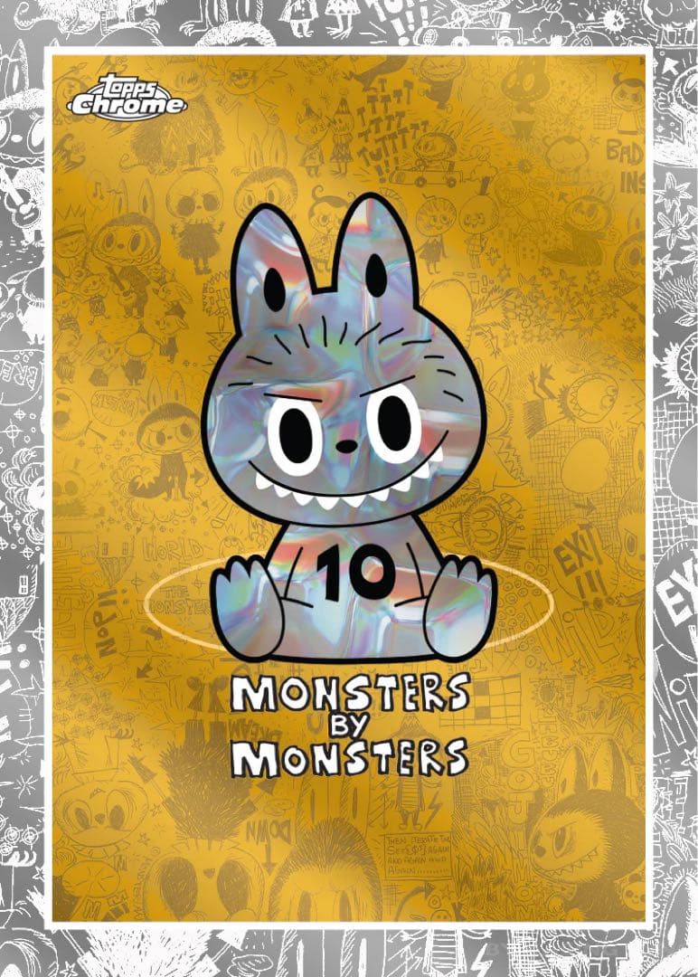 2025 Topps Chrome Labubu－５個セット