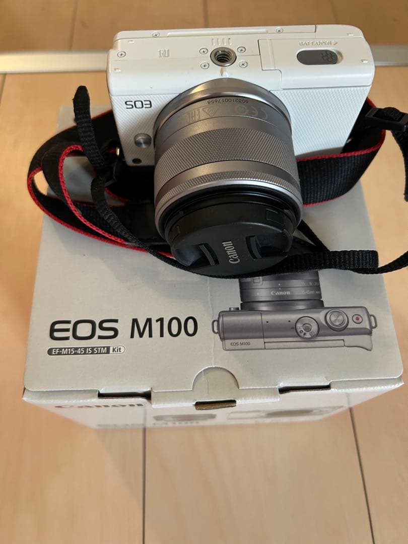Canon EOS M100 ホワイト EF-M15-45 IS STM