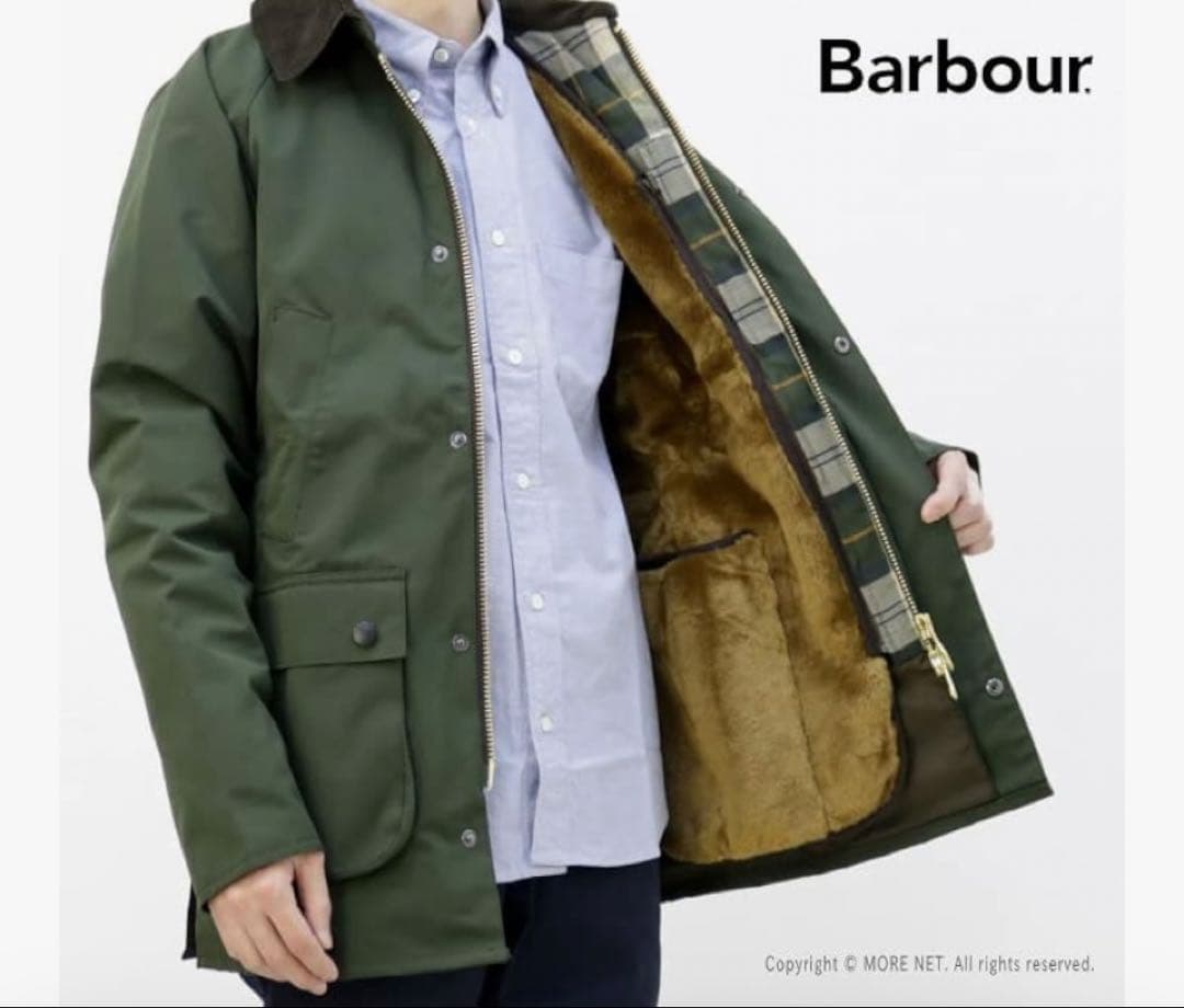 新品未使用★バブアーBarbour SL 36ファー ライナー　ベスト　ブラウン