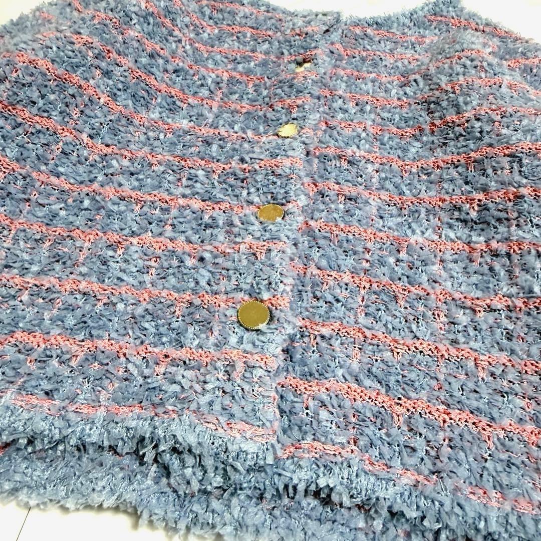 【未使用】完売品✨アナイ フロッシュ ツイード 2WAY カーディガン 金ボタン