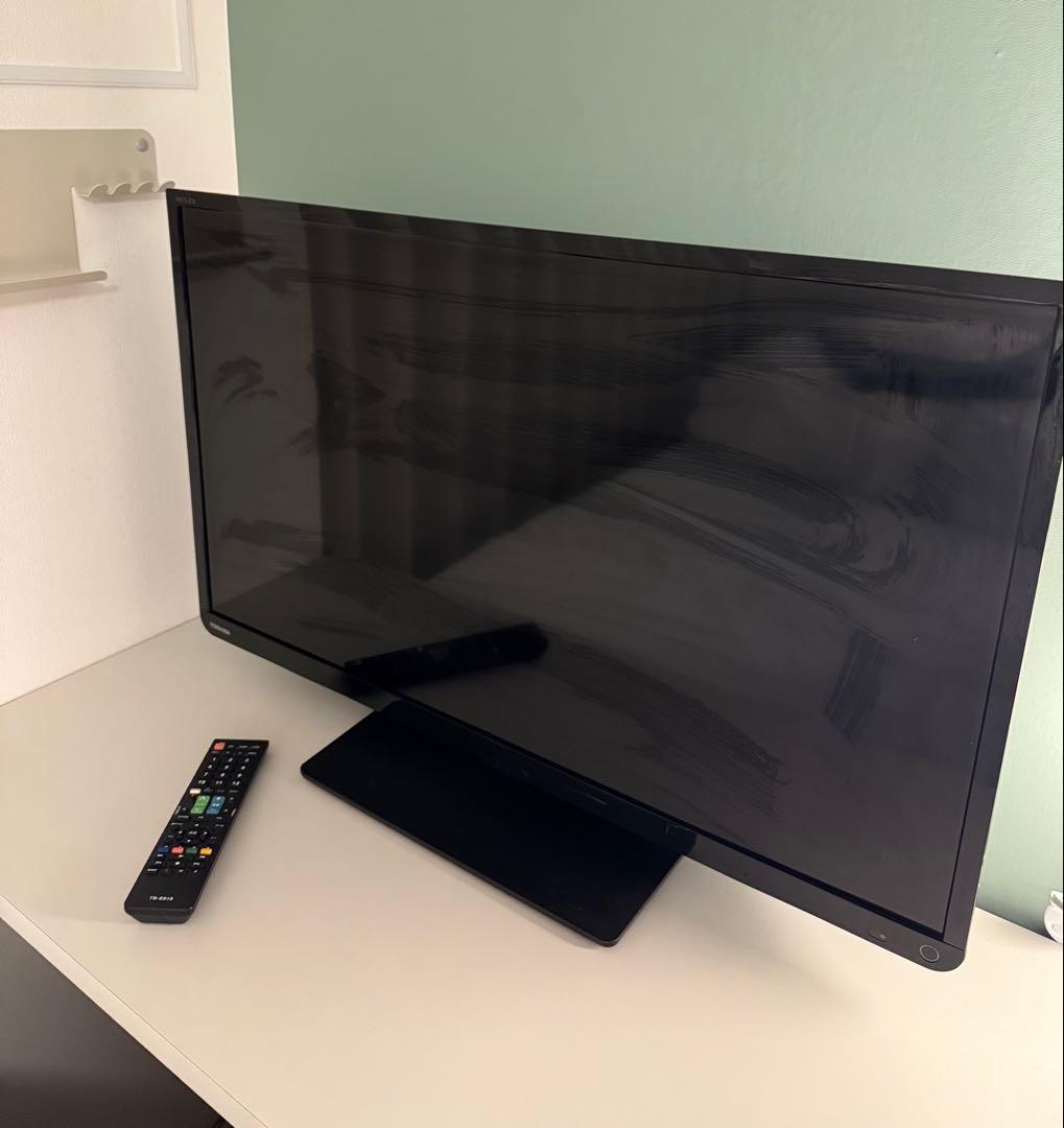 東芝 REGZA 32S10 液晶テレビ ブラック リモコン付き