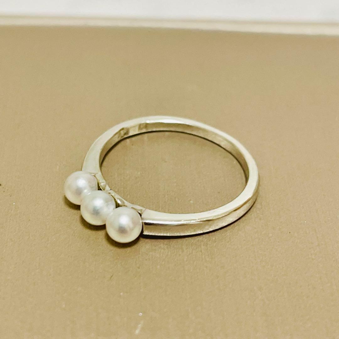 希少✨皇室御用達 MIKIMOTO ミキモト あこや 真珠 ベビーパール リング