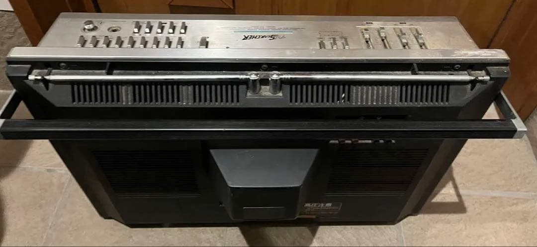 SHARP カセットデッキ　ラジオ　CT-6001