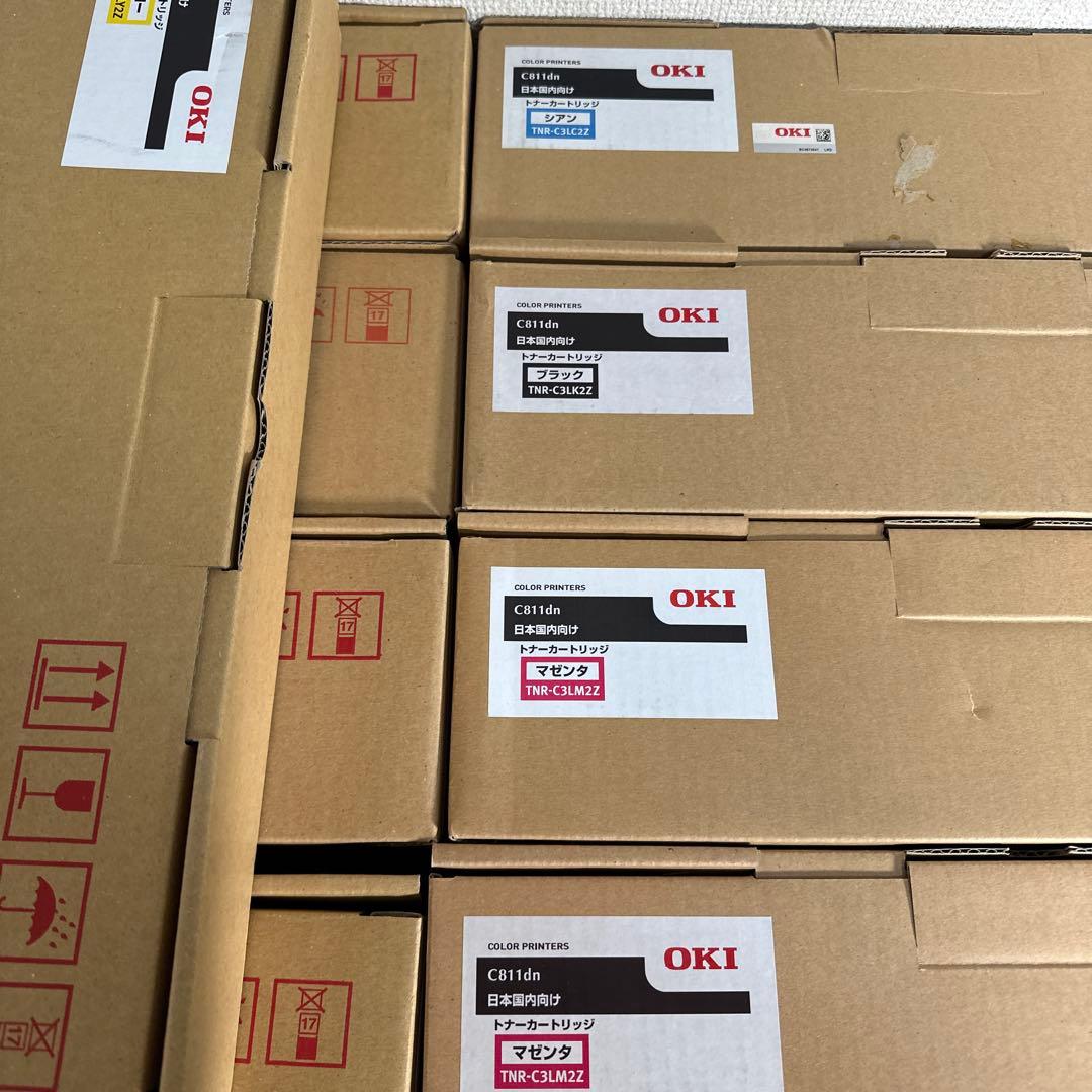 沖電気工業 OKI トナーカートリッジ 9本セット TNR-C3L プリンター