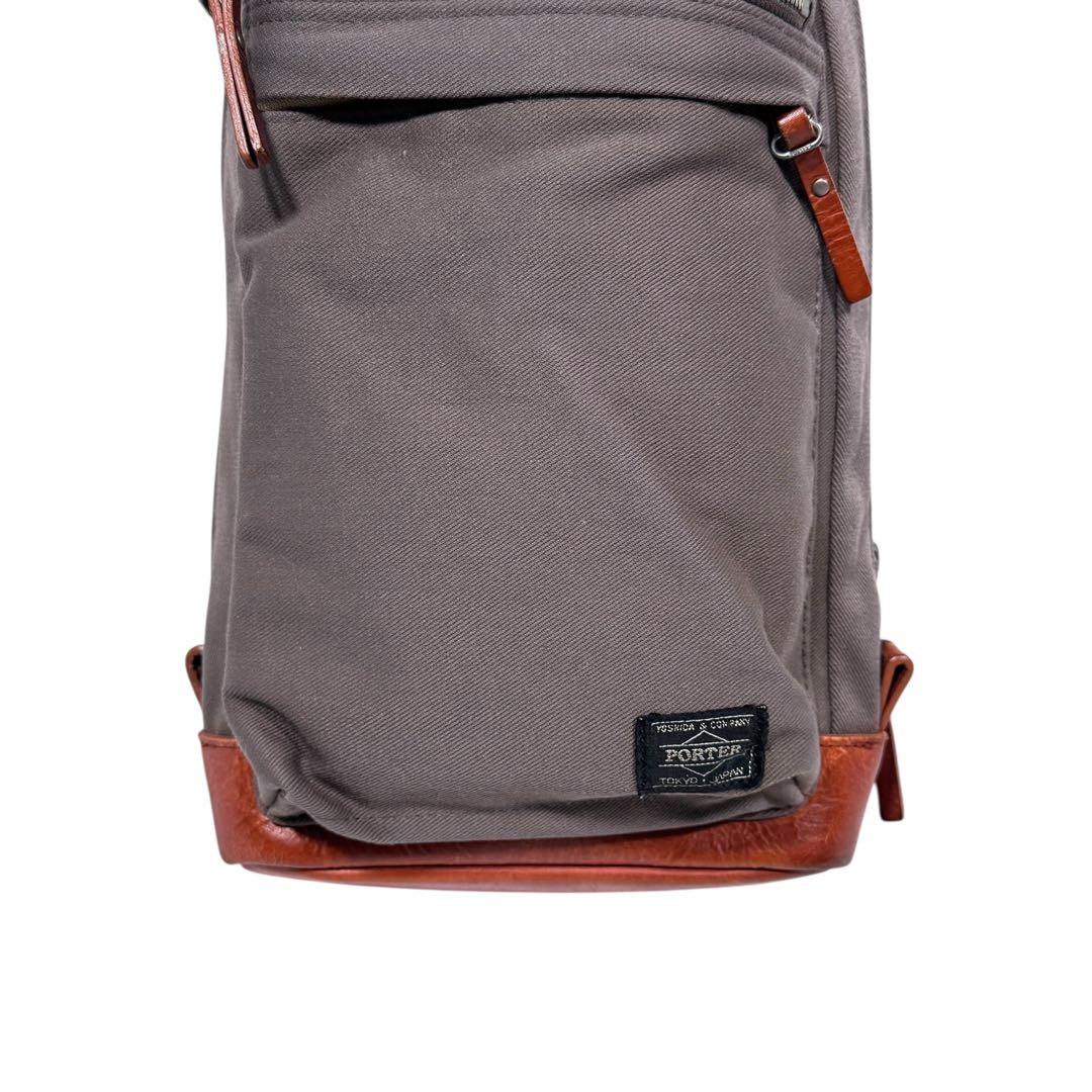 【美品】ポーター 吉田カバン ルート スリングショルダーバッグ