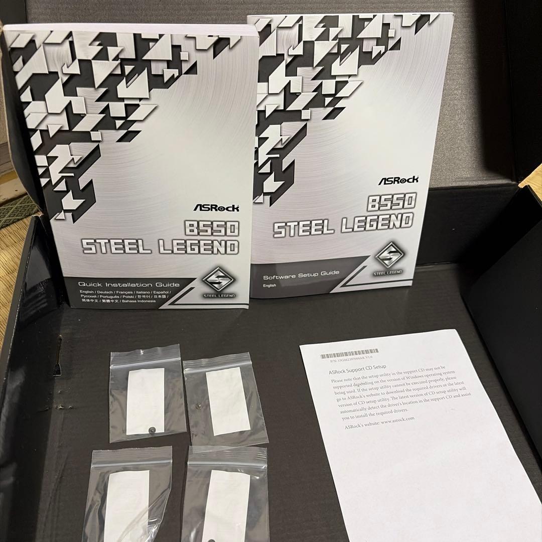 B550 steel legend マザーボード