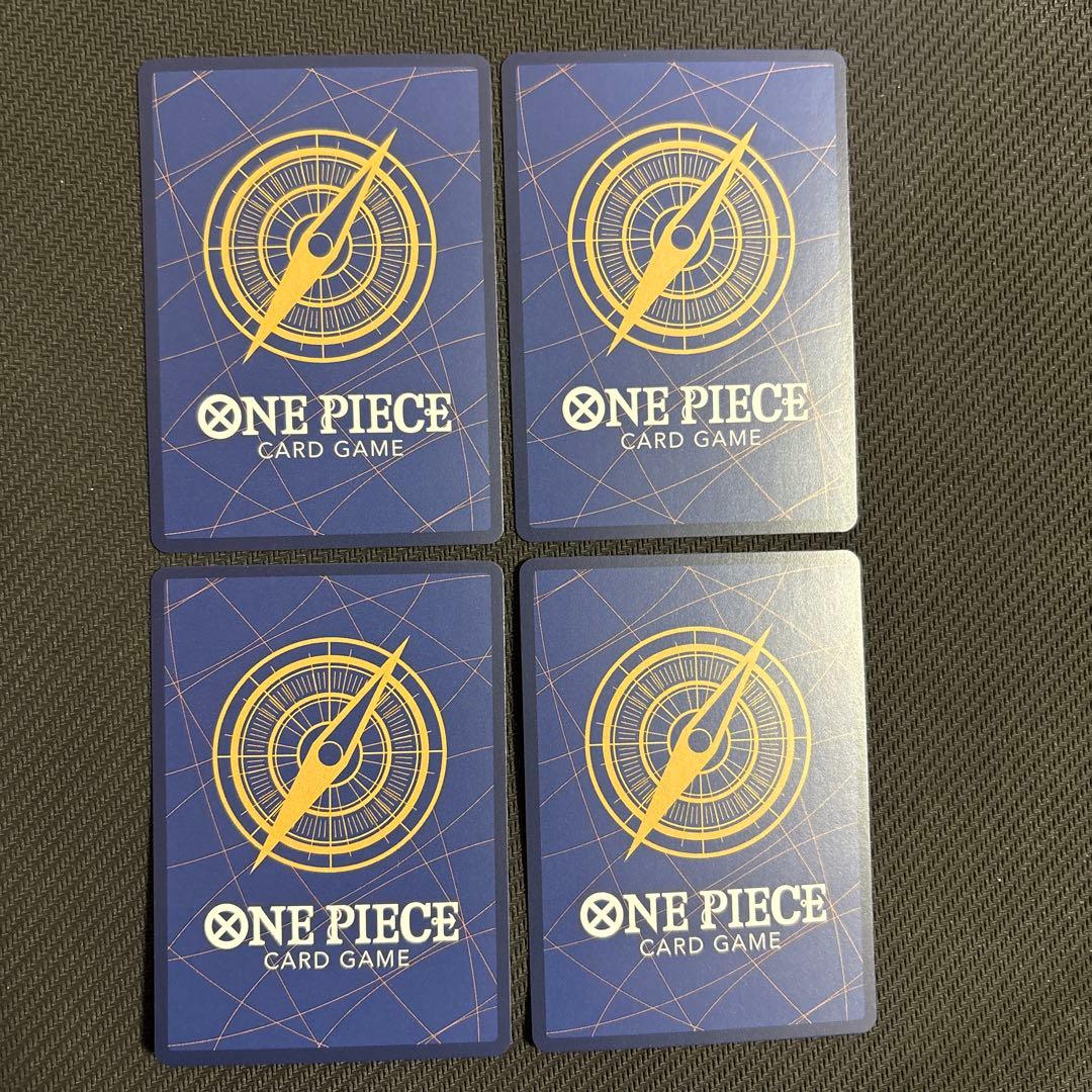 ワンピースカード　モンキー・D・ルフィ SR パラレル ST21-014 4枚