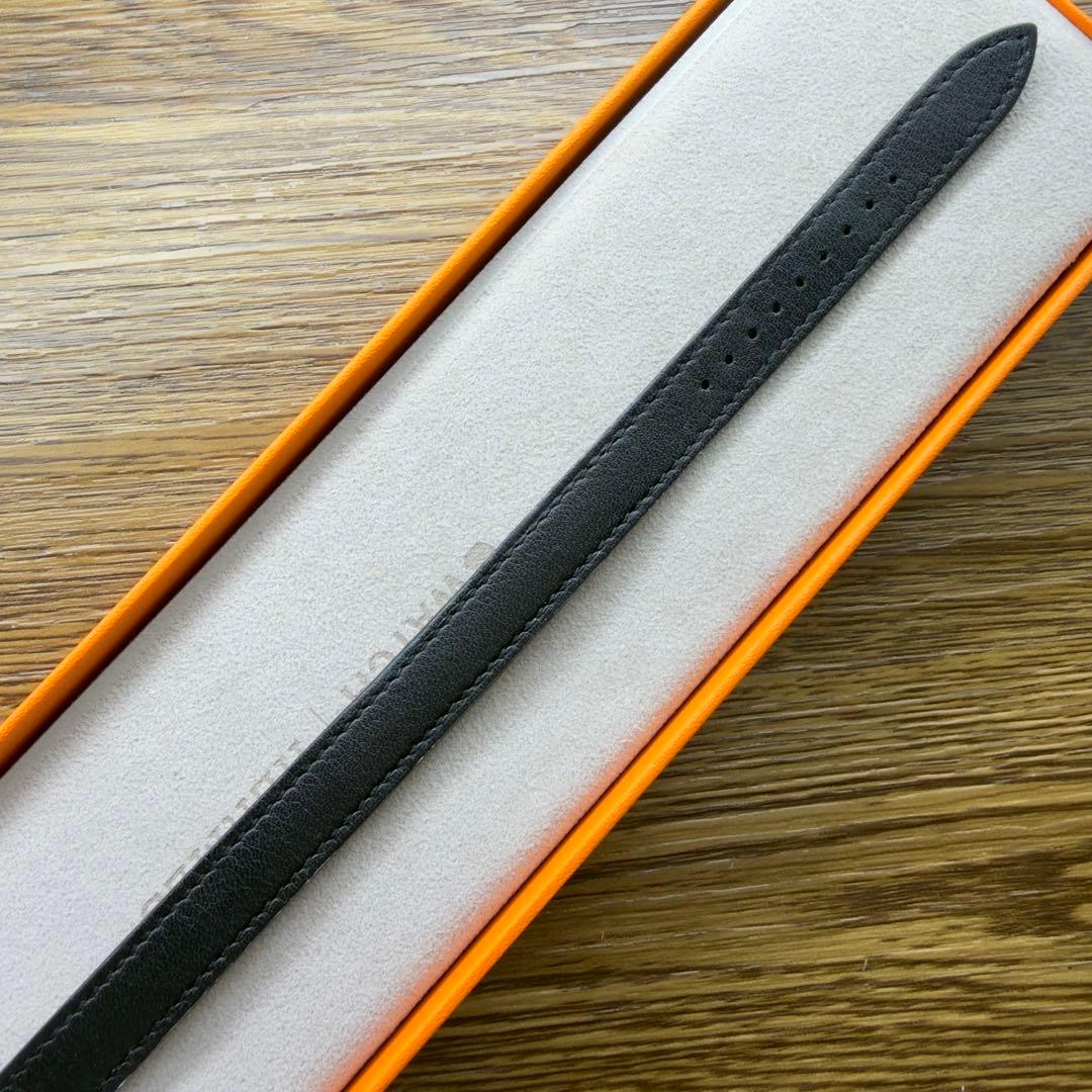 2997 ほぼ未使用　Apple Watch エルメス　ブラックドゥブルトゥール