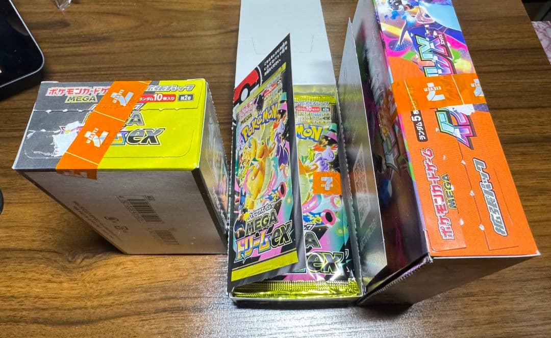 ポケモンカード MEGAドリームex／インフェルノX BOX 3点セット