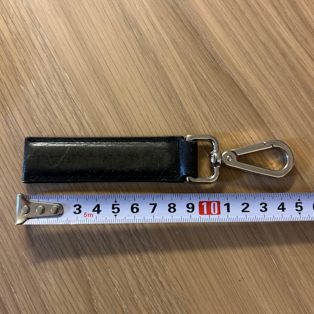 【高級】ベルルッティ　キーリング　カリグラフィー　スクリット　ブラック系