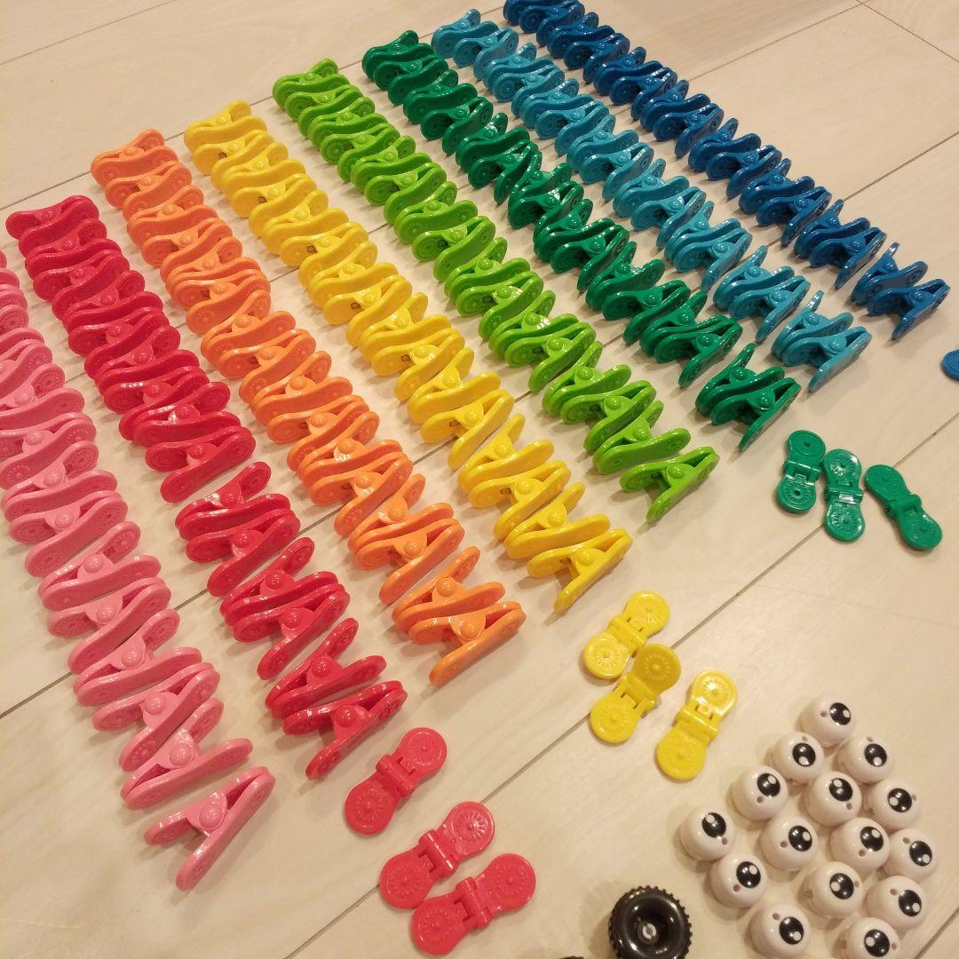 KOKUYO アイクリップ　青いコンテナ　163パーツ