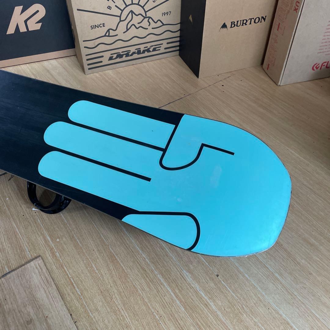 BATLEON×FLUX　EVILTWIN　バインディング付スノーボードセット