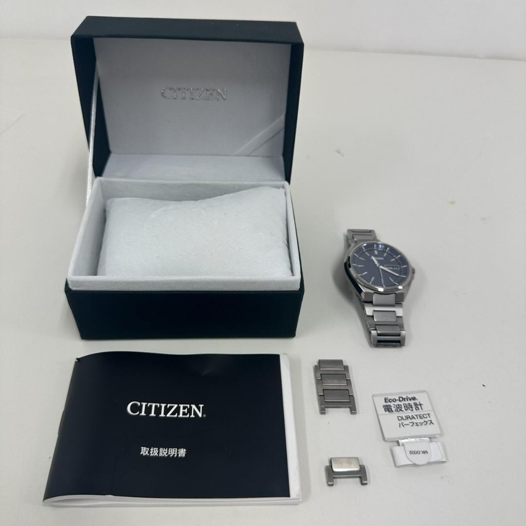 766330/CITIZEN アテッサ エコドライブ時計 中古 稼働品