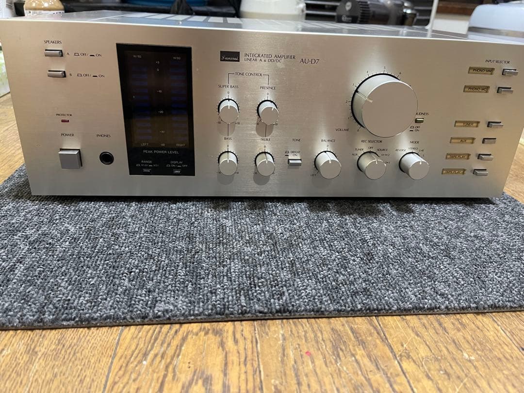 e*y様 動作品】 Sansui AU-D7 プリメインアンプ