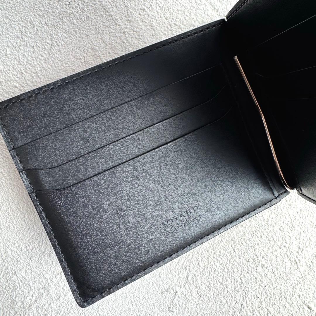 GOYARD ゴヤール サン トマ マネークリップ ブラック 折り財布