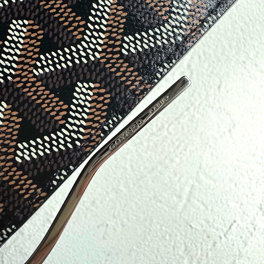 GOYARD ゴヤール サン トマ マネークリップ ブラック 折り財布