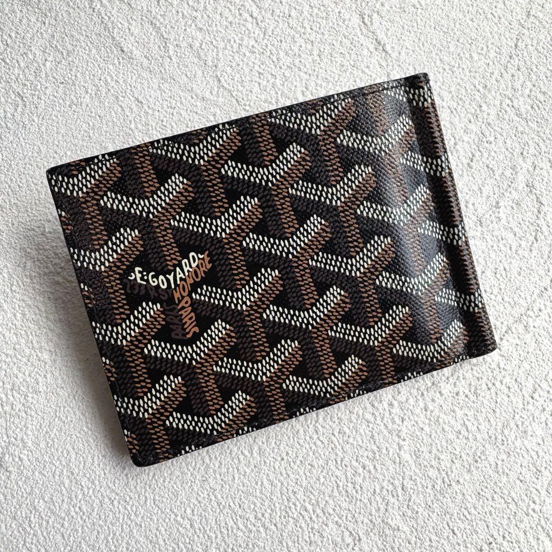 GOYARD ゴヤール サン トマ マネークリップ ブラック 折り財布