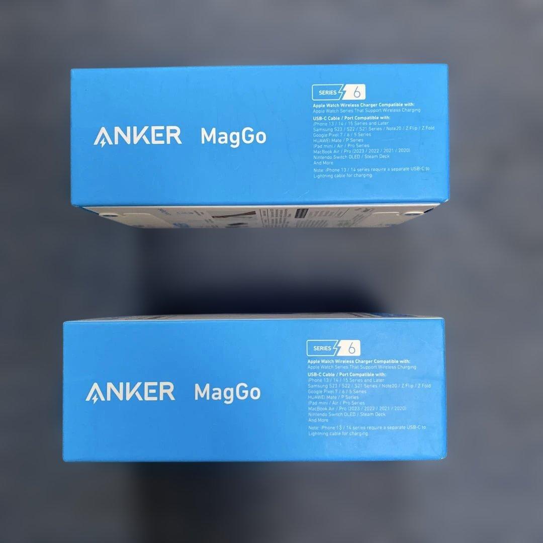ANKER MagGo ワイヤレス充電器 10,000mAh 2つセット