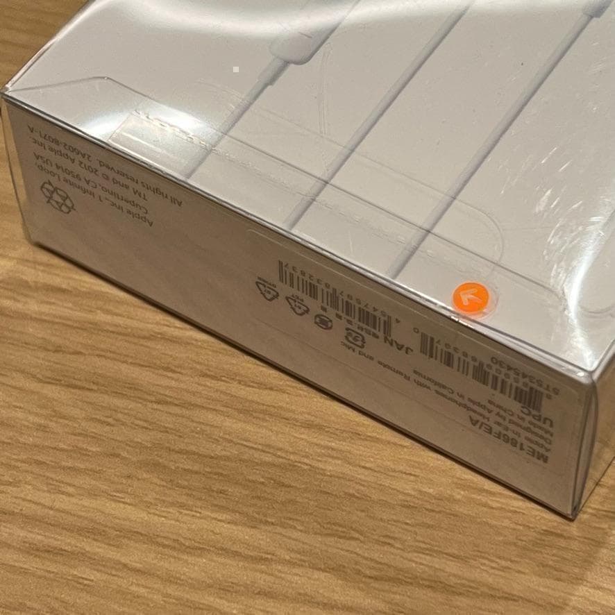 新品未開封Apple純正品In-Ear Headphonesカナル式 イヤホン