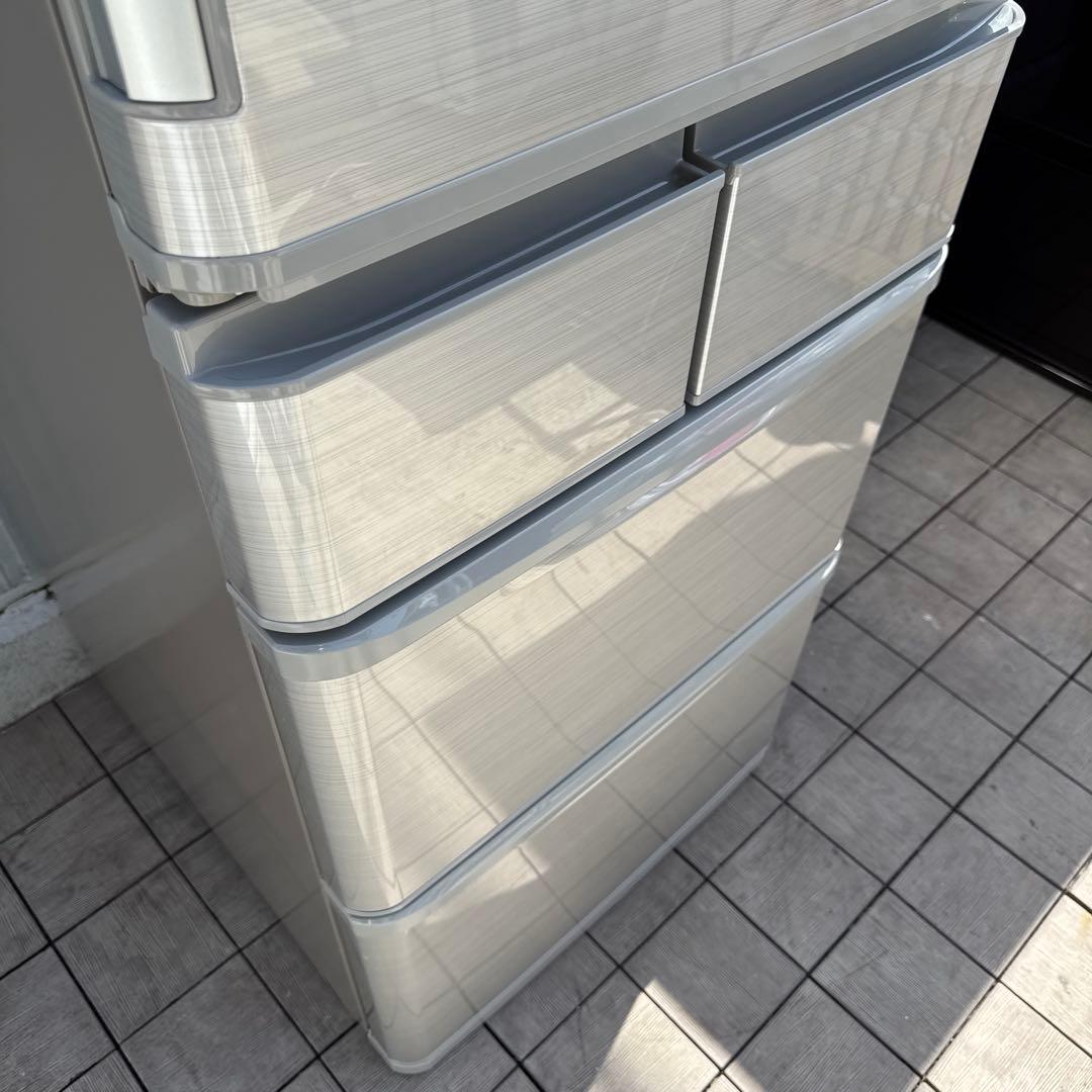 送料込 SHARP 冷蔵庫 どっちもドア プラズマクラスター搭載 412L