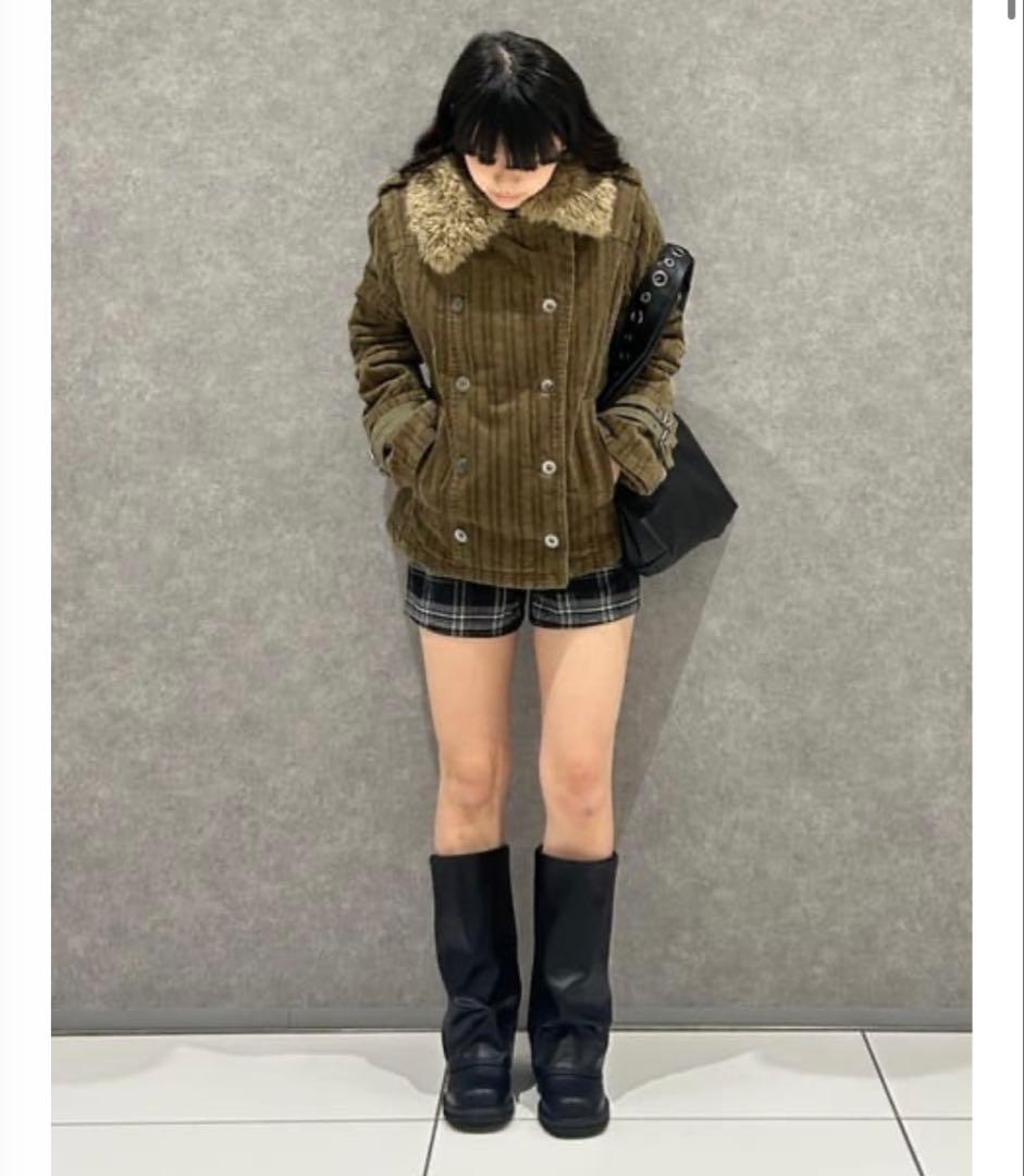 LAGUA GEM CORDUROY BOA ジャケット カーキ新品ラグアジェム