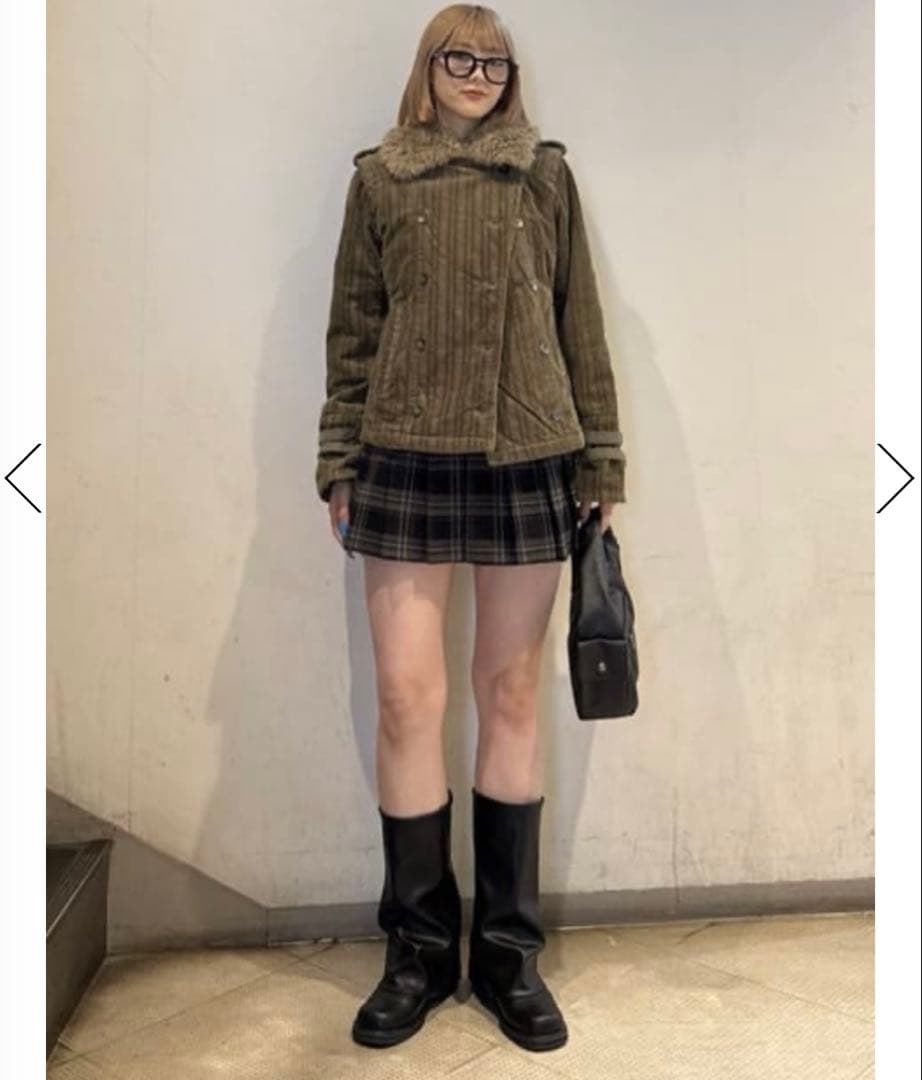 LAGUA GEM CORDUROY BOA ジャケット カーキ新品ラグアジェム