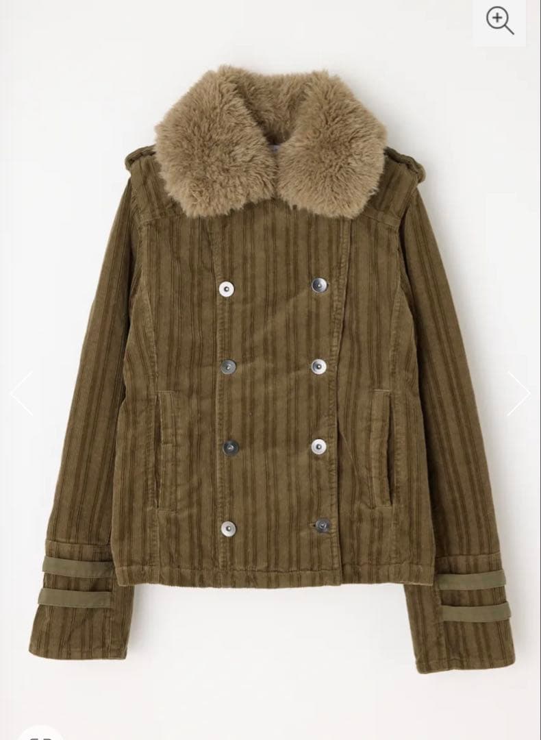 LAGUA GEM CORDUROY BOA ジャケット カーキ新品ラグアジェム