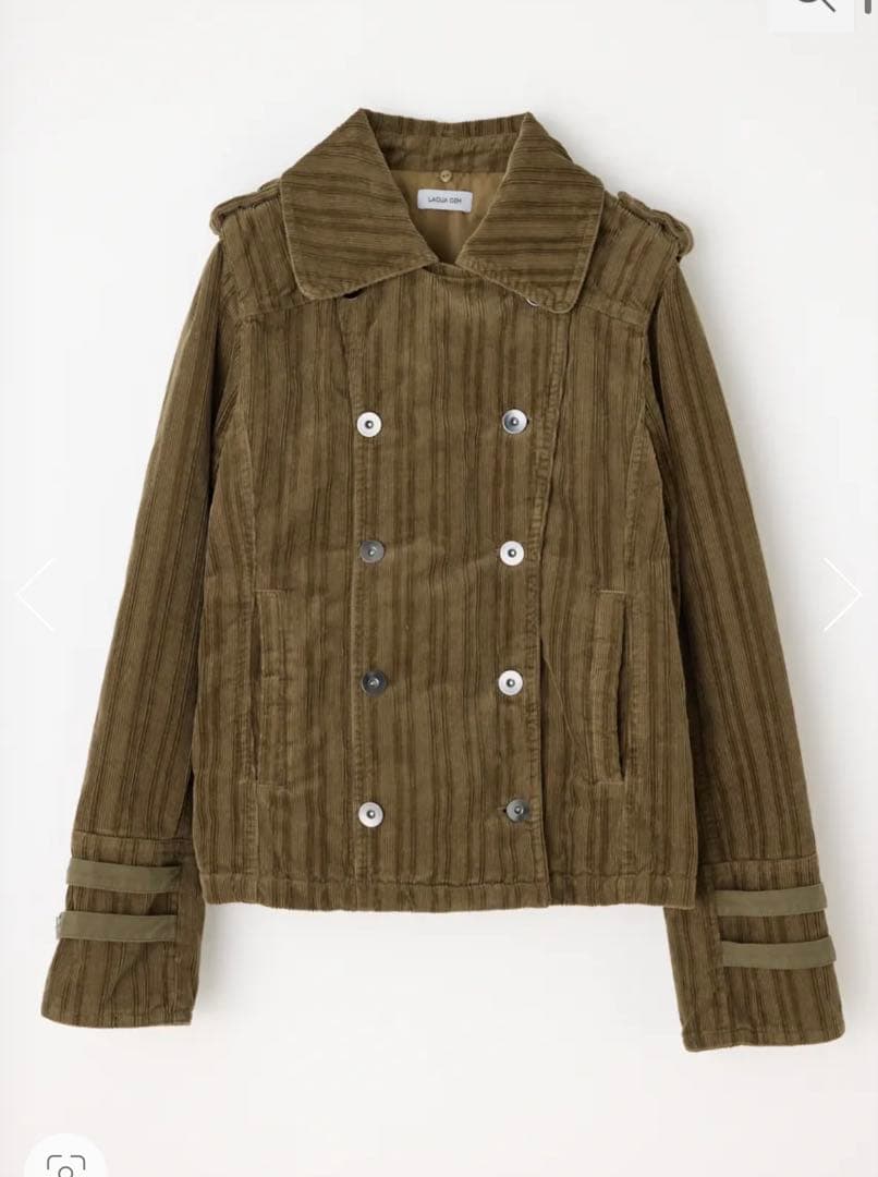 LAGUA GEM CORDUROY BOA ジャケット カーキ新品ラグアジェム