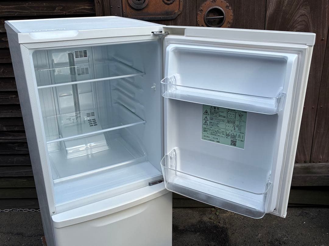 単身用　パナソニック2ドア冷蔵庫　NR-B14BW-W　2019年製　仙台　宮城