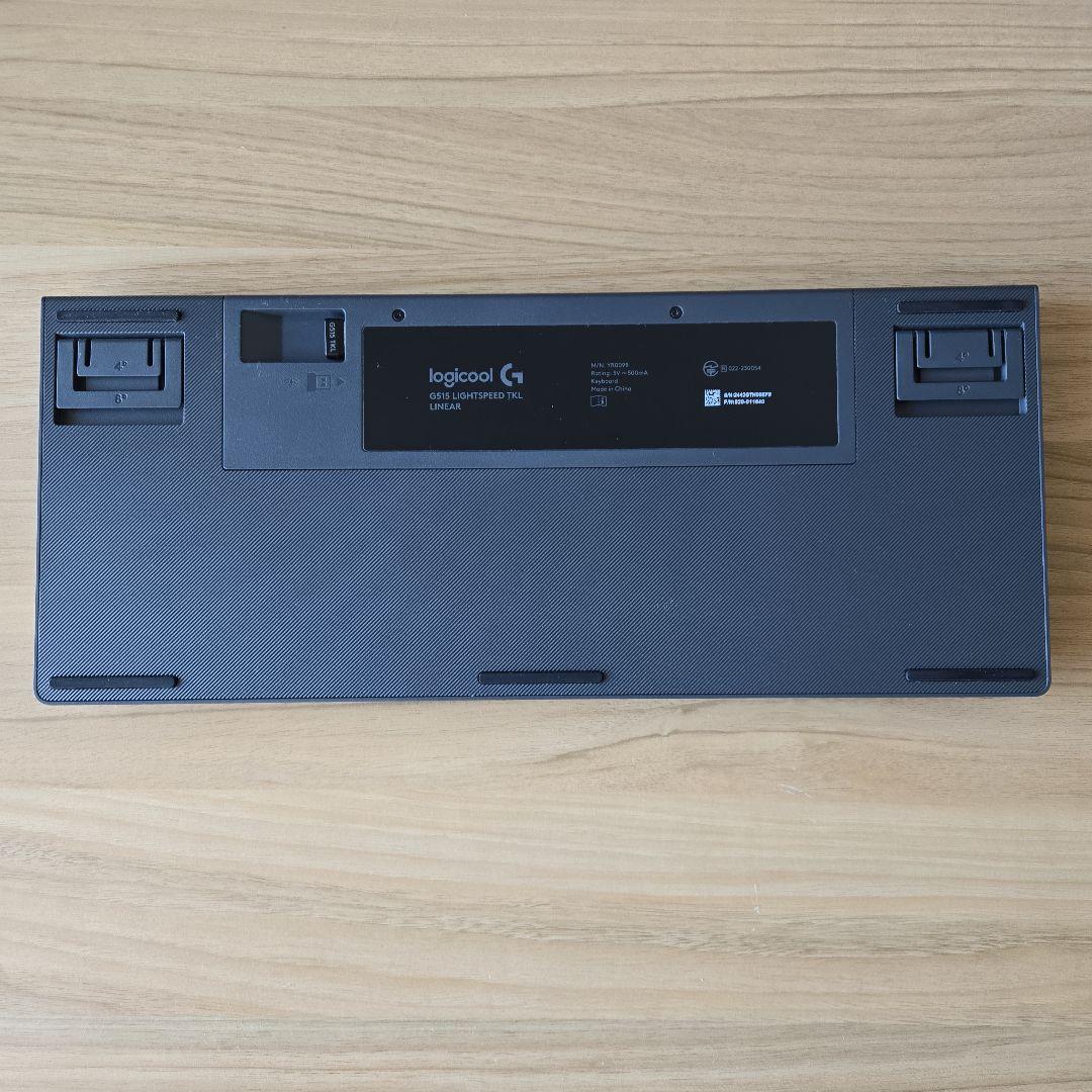 ロジクール G515 LIGHT SPEED TKL リニア