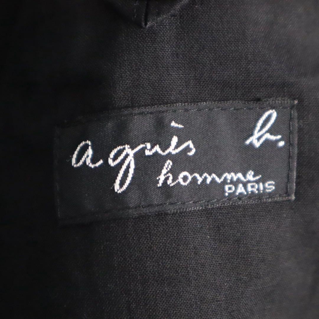 90s agnes b homme フランス製 八の字ジップ ジャケット コート