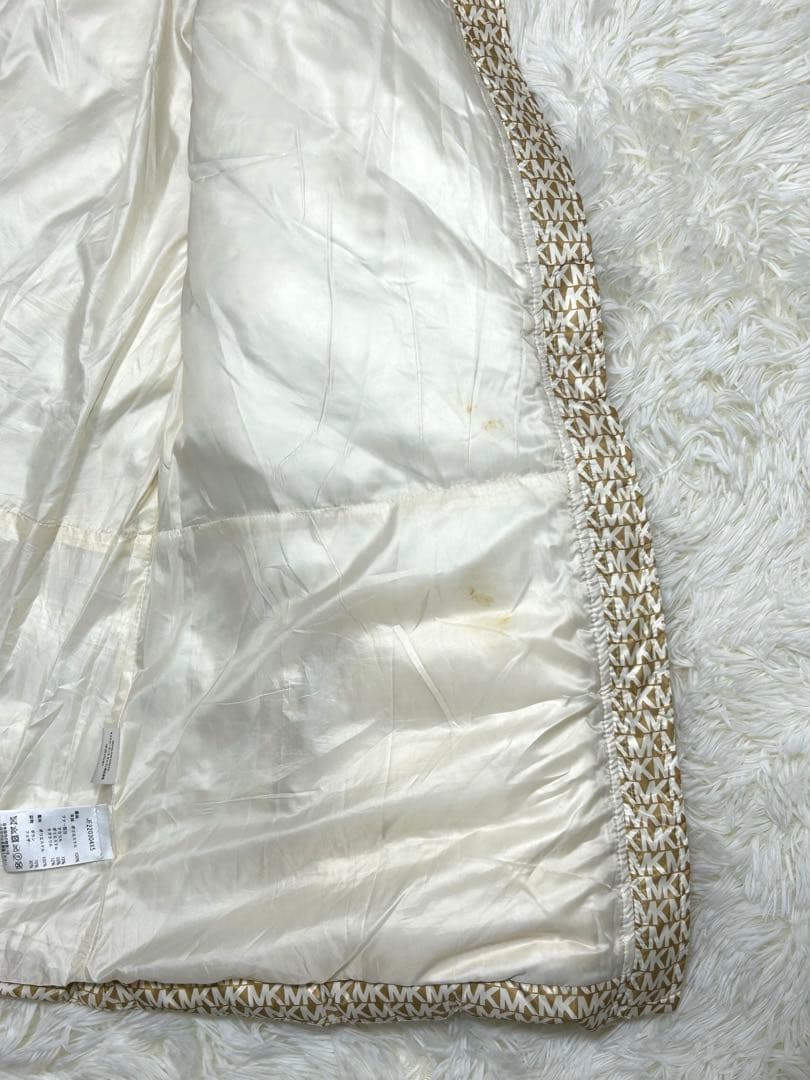 MICHAELKORS ダウンジャケット　ファー付き　ベルト付き