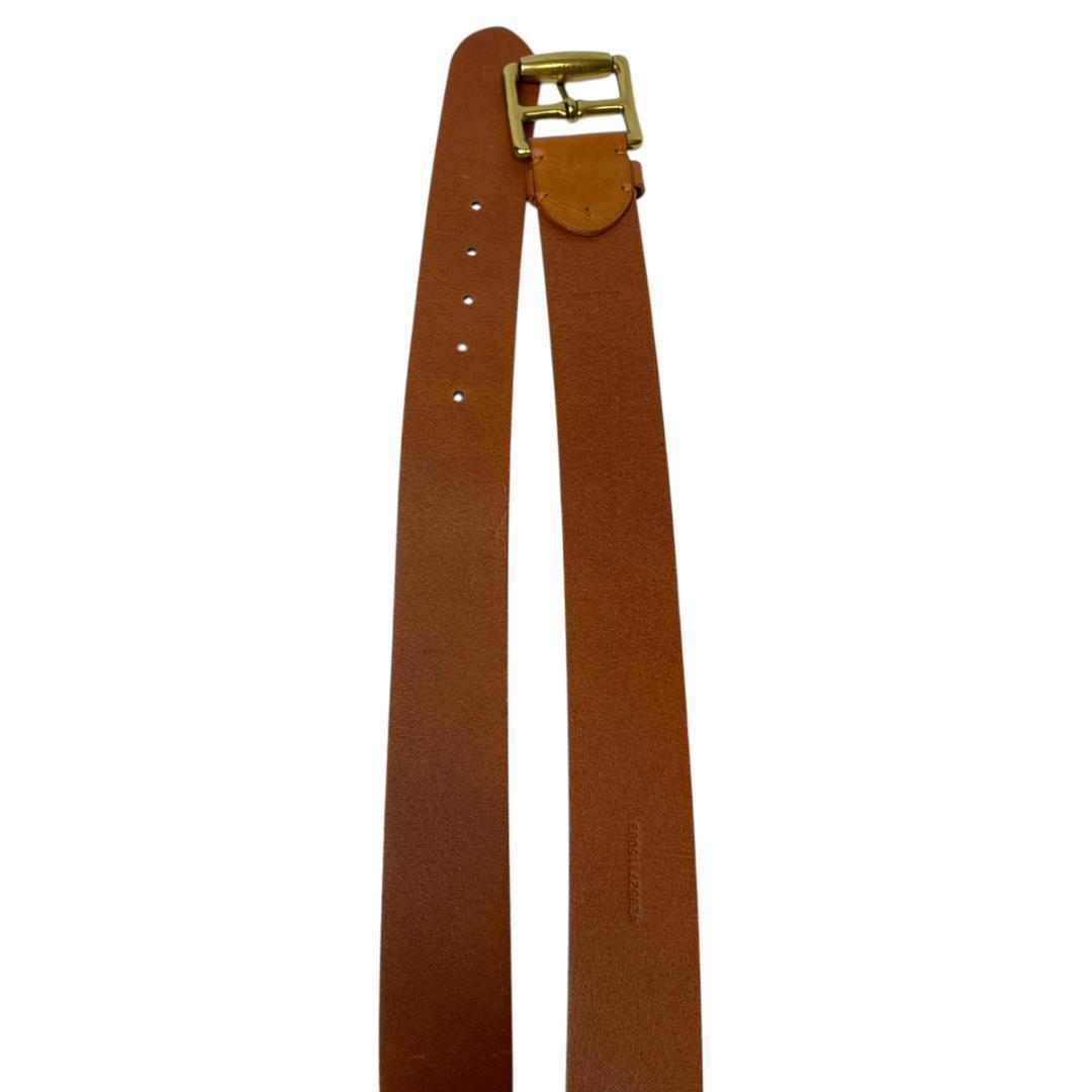 美品 Polo Ralph Lauren 3031 ベルト 本革 ゴールド金具