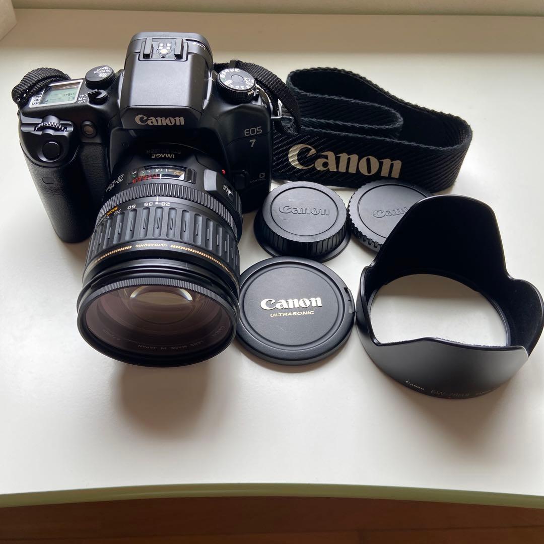 Canon EOS 7 一眼レフカメラ Canon28-135mmズームレンズ