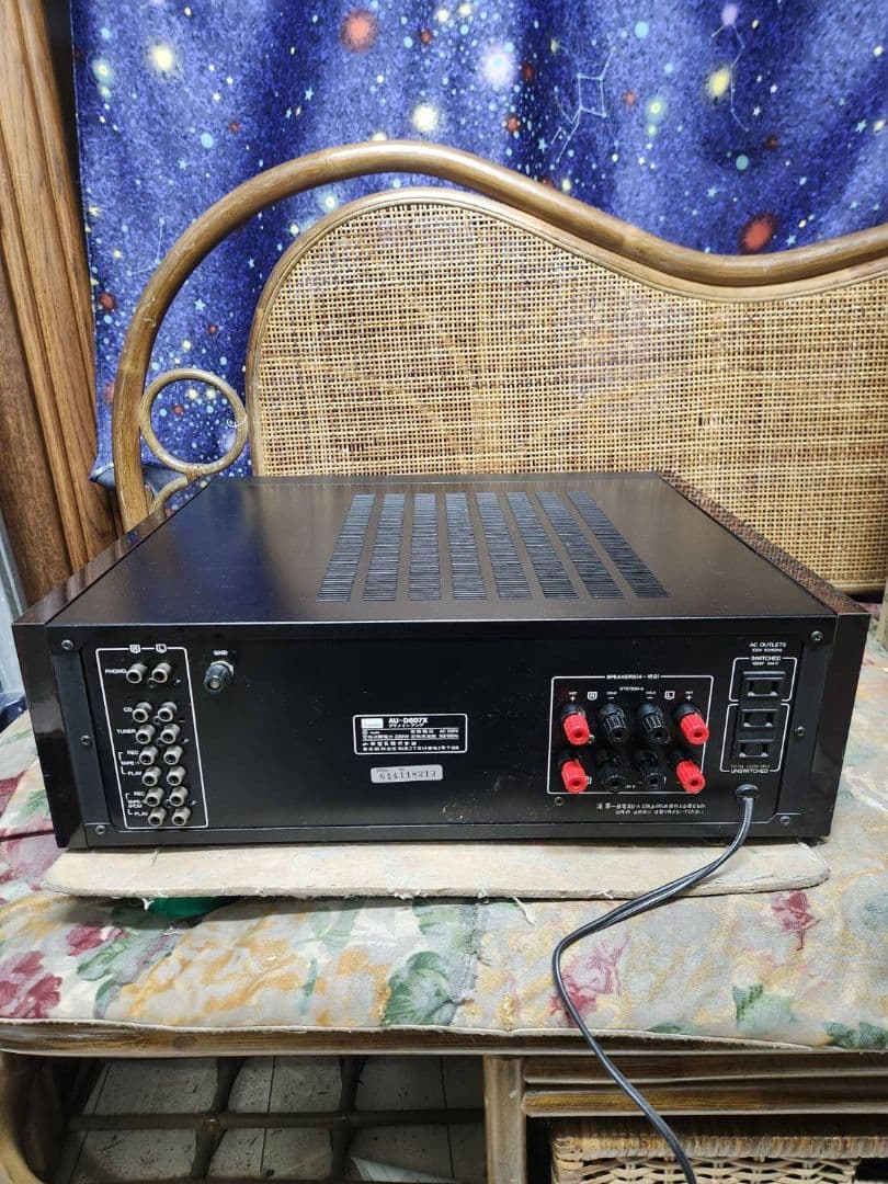 奇跡！フルレストア整備済！完動超美品！山水プリメインアンプAU-607X