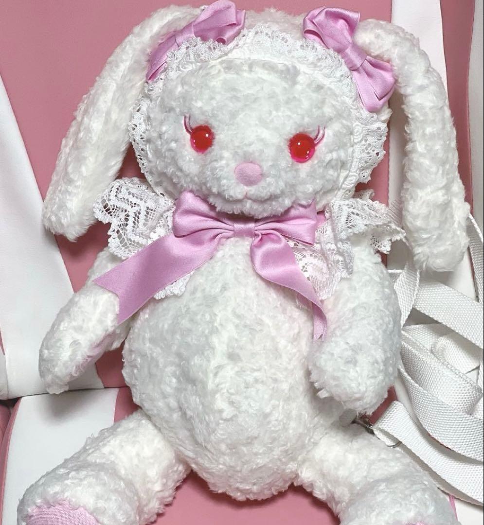 【新品】うさくみゃリュック 白 ホワイト baby