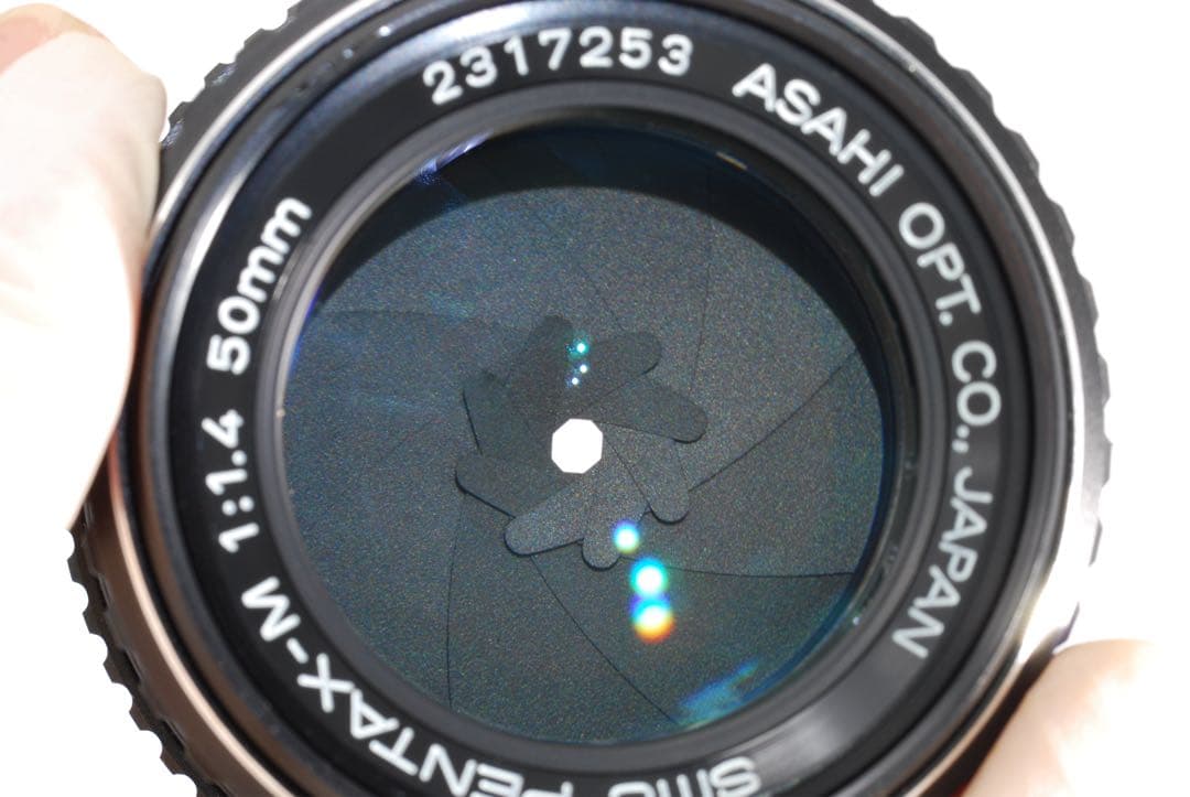 【美品・黄変処理済み】SMC PENTAX-M 50mm f1.4