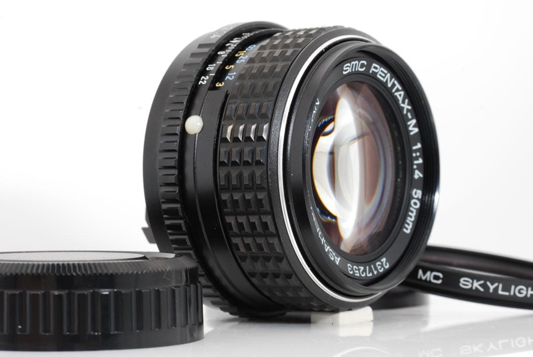 【美品・黄変処理済み】SMC PENTAX-M 50mm f1.4