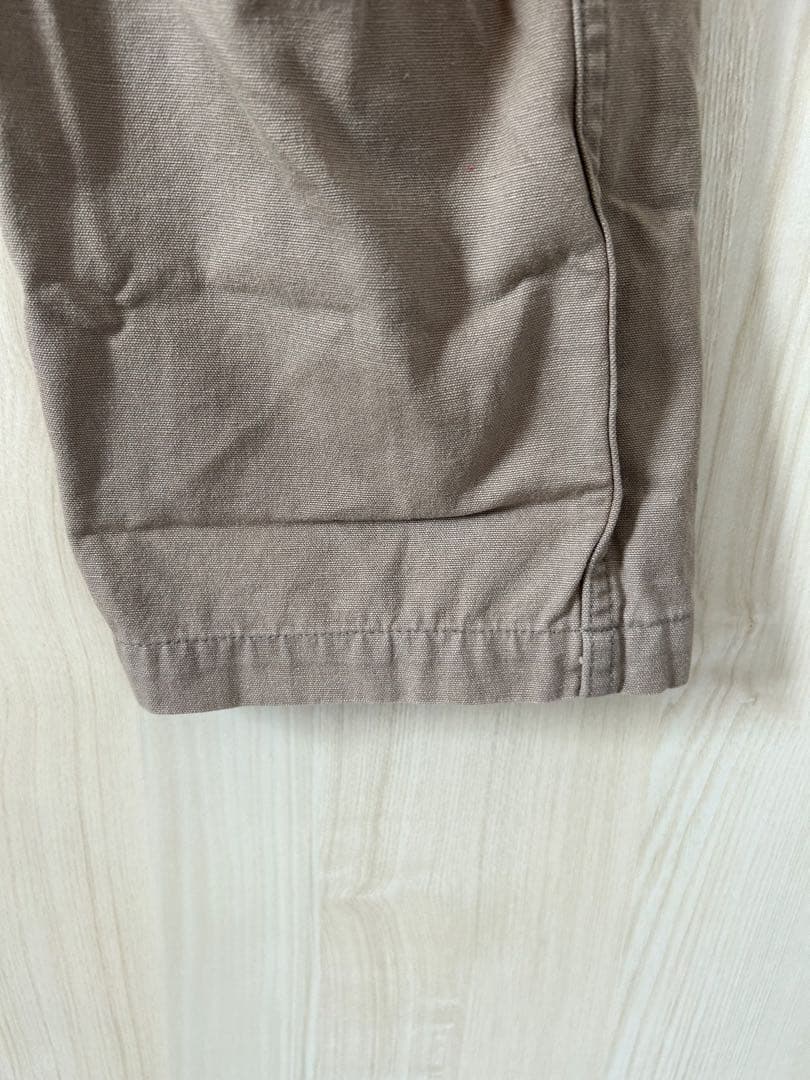 Goodenough グッドイナフ　オーバーオール　ベージュ　サイズS