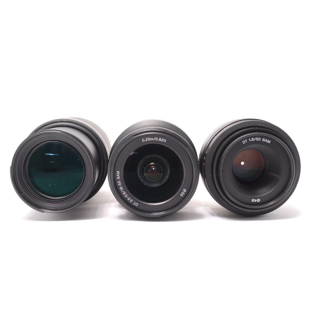 ❤即購入1000円OFF❤ SONY α65 単焦点 望遠 レンズ3本セット